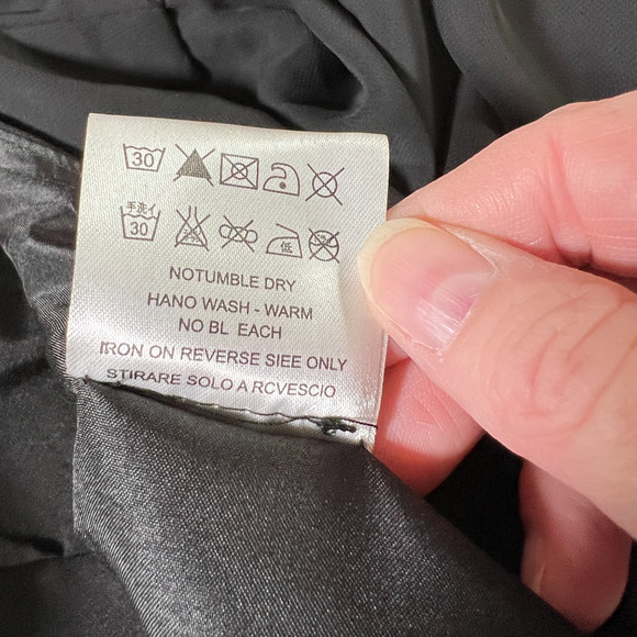 LanTing Bride Womens Chiffon Asymmetric Hem Top SIze 12 Mother of the Bride - Picture 7 of 7